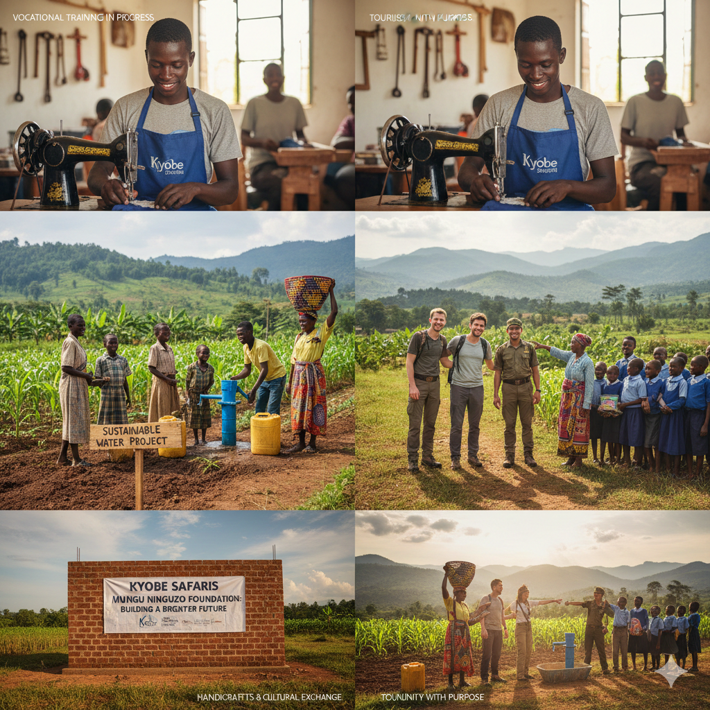 Mungu Ninguzo Foundation community project supporting education in rural Uganda